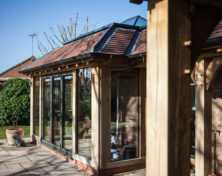 Parker Oak Image ofOAK FRAMED ORANGERY