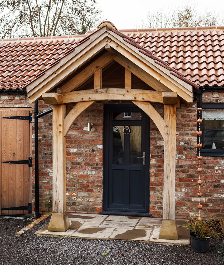 Parker Oak Image ofINSULATED OAK FRAMED ROOF