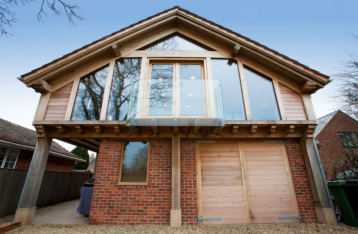 Parker Oak Image ofOAK FRAMED CONCEPT HOUSE