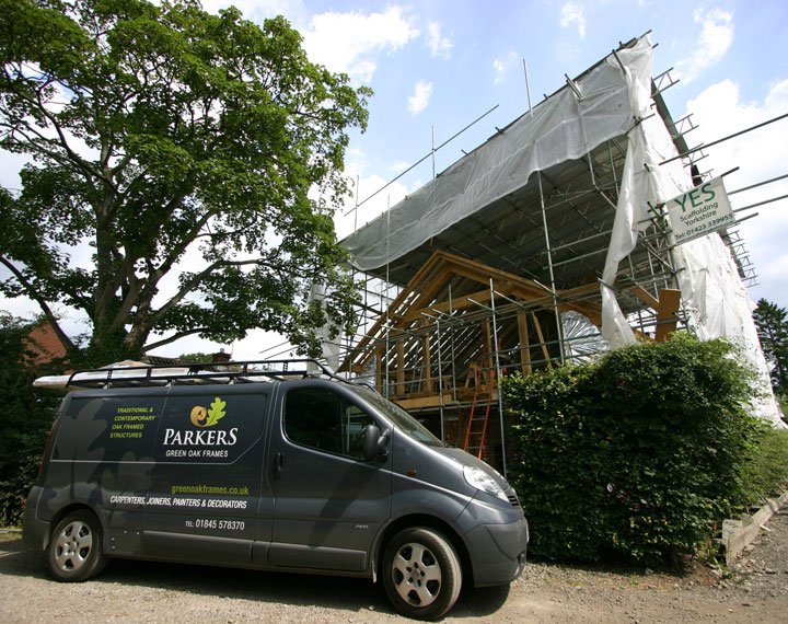 Parker Oak Image ofOAK FRAMED CONCEPT HOUSE