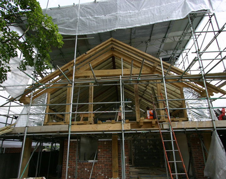 Parker Oak Image ofOAK FRAMED CONCEPT HOUSE