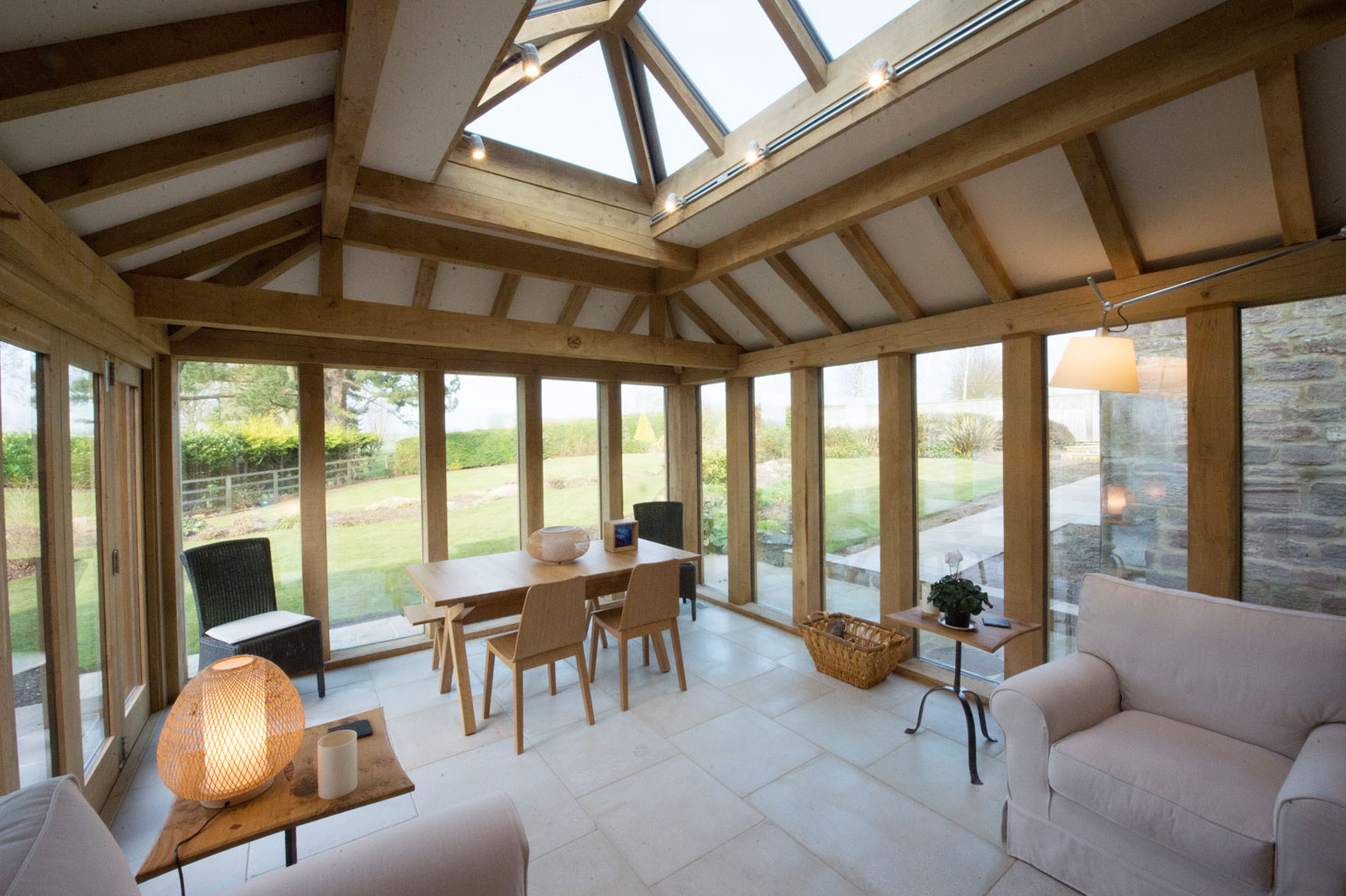 Parker Oak Image ofOAK GARDEN ROOM