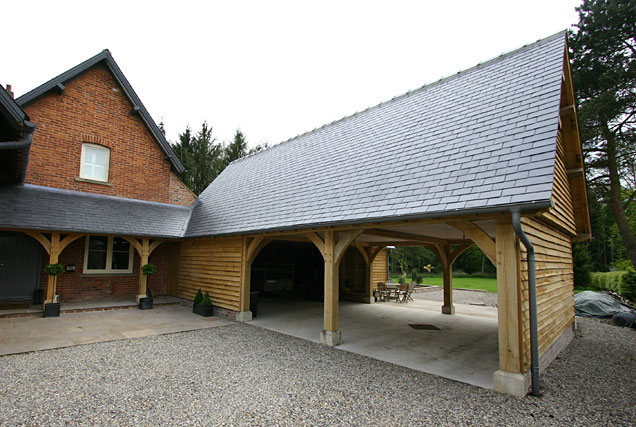 Parker Oak Image forBESPOKE GARAGES