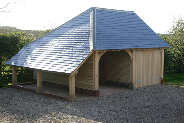 Parker Oak Image forBESPOKE GARAGES